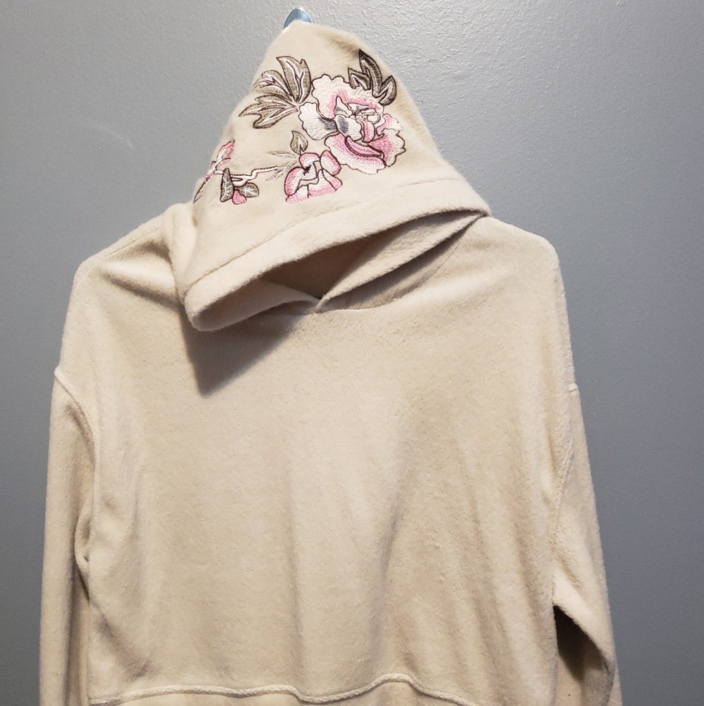 Tan cropped sweater